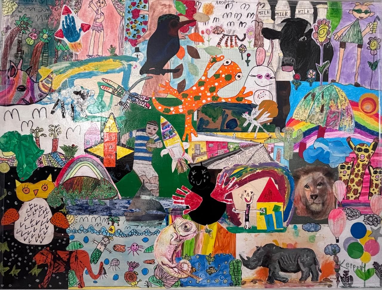 Amélie and Keagan's legacy collage