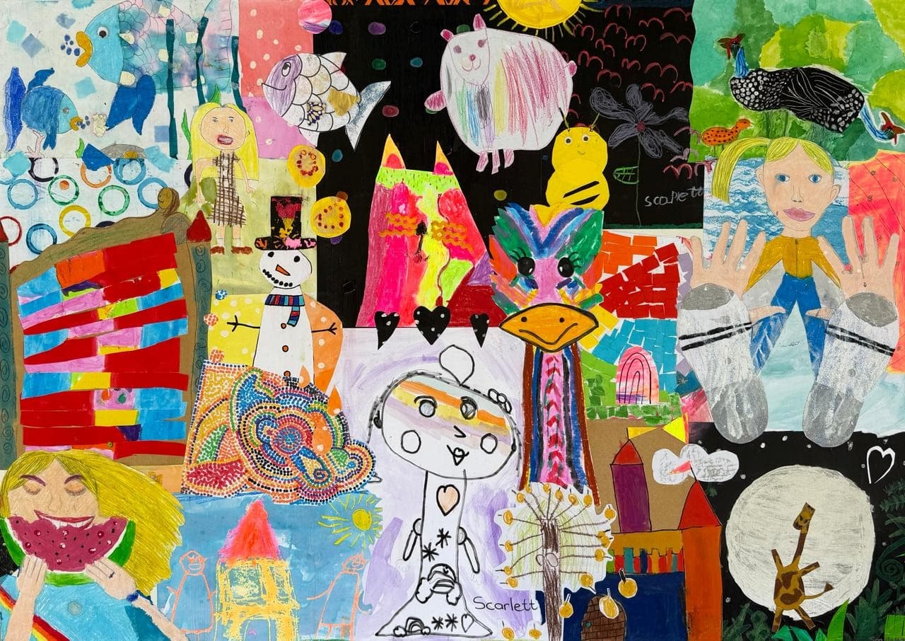Scarlett's legacy collage
